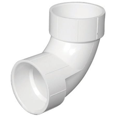 Charlotte Pipe And Foundry Charlotte Pipe Schedule 40 6 in. Hub X 6 in. D Hub PVC Elbow 1 pk PVC00300 1600